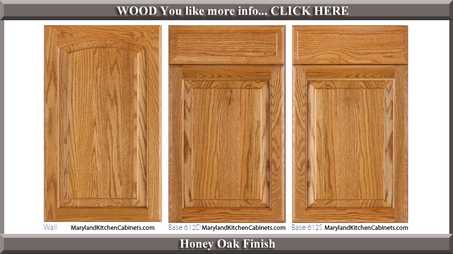 613 Oak Door Styles and Finishes Maryland Kitchen