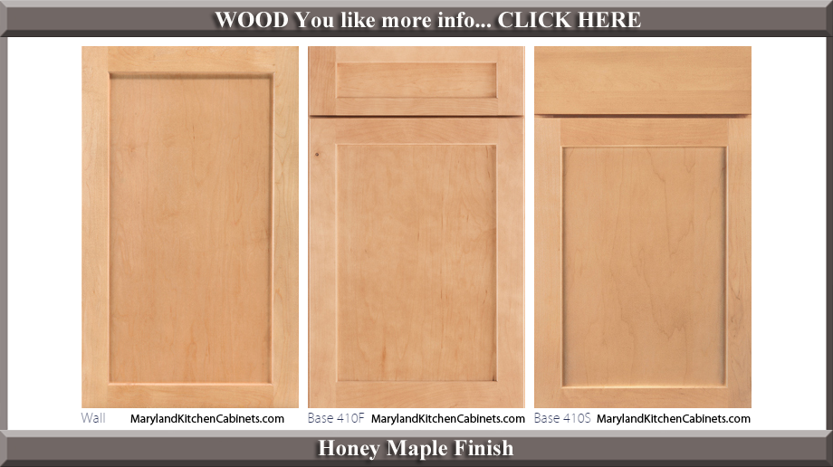 410 Honey Maple Finish Cabinet Door Style