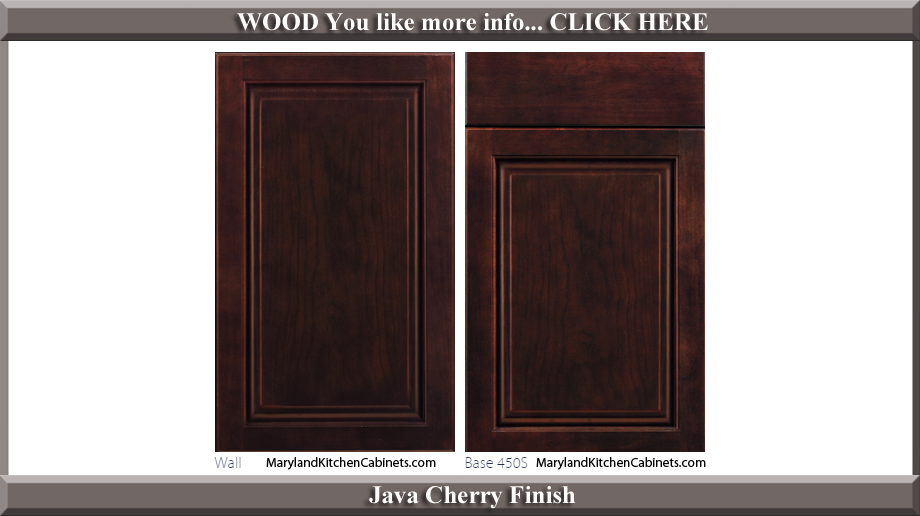 450 Java Cherry Finish Cabinet Door Style