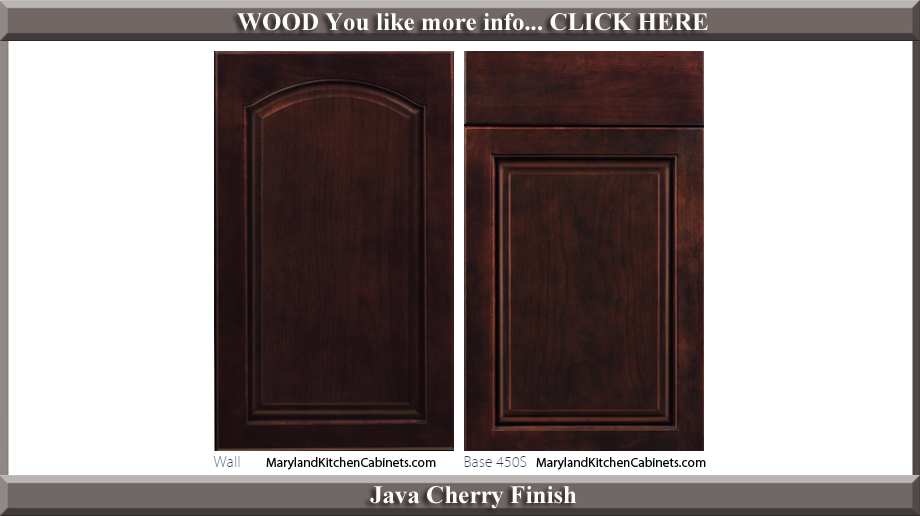 451 Java Cherry Finish Cabinet Door Style