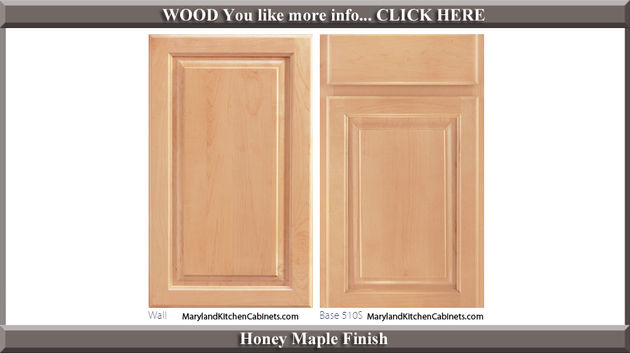 510 Honey Maple Finish Cabinet Door Style