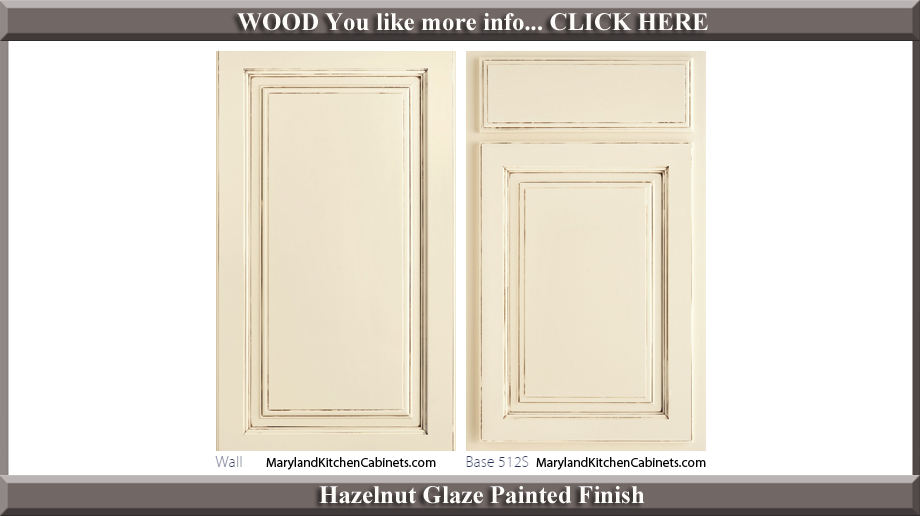 512 Hazelnut Glaze Finish Cabinet Door Style