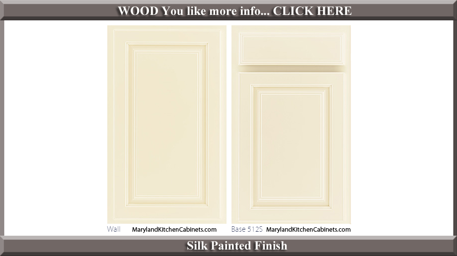 512 Silk Painted Finish Cabinet Door Style