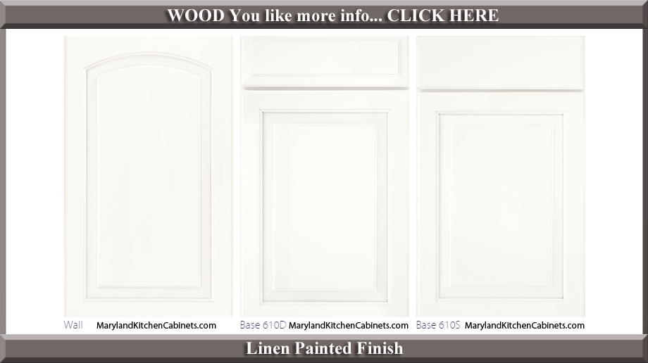 611 Linen Painted Finish Cabinet Door Style