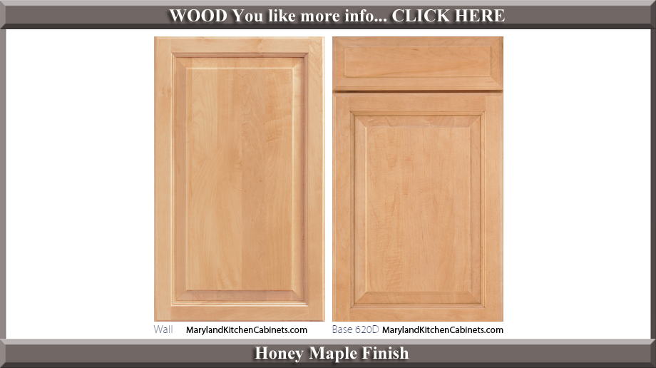 620 Honey Maple Finish Cabinet Door Style