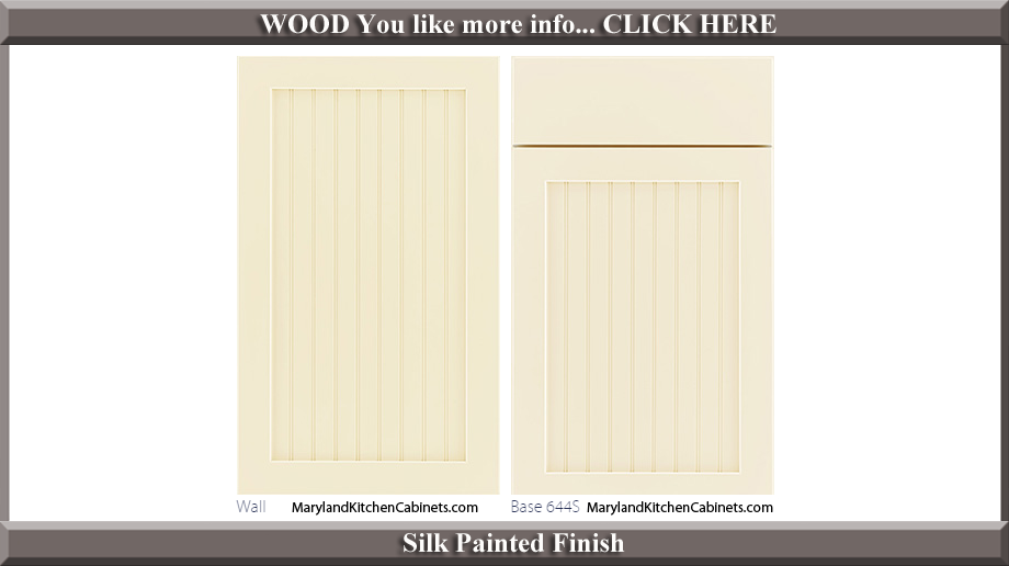 644 Silk Painted Finish Cabinet Door Style