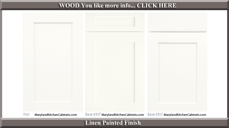 650 Linen Painted Finish Cabinet Door Style